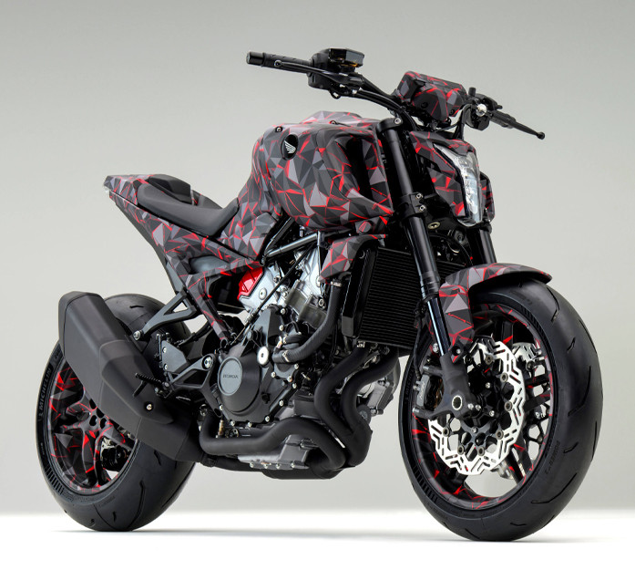 Prototype : Honda V3R 900 E-Compressor