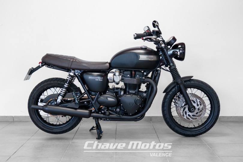 TRIUMPH - BONNEVILLE T120 BLACK - VALENCE
