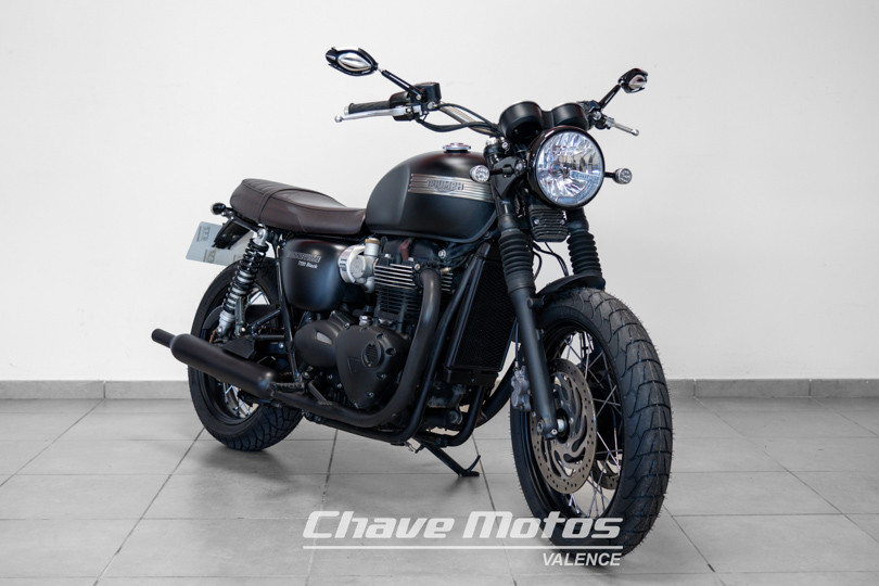 TRIUMPH - BONNEVILLE T120 BLACK - VALENCE