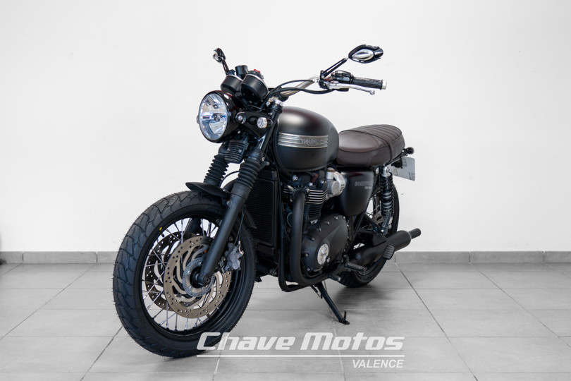 TRIUMPH - BONNEVILLE T120 BLACK - VALENCE