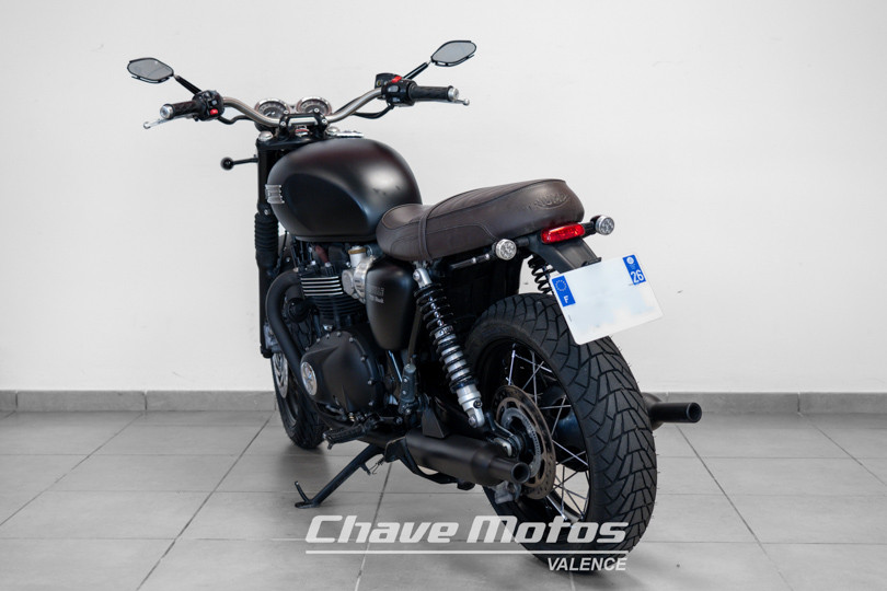 TRIUMPH - BONNEVILLE T120 BLACK - VALENCE