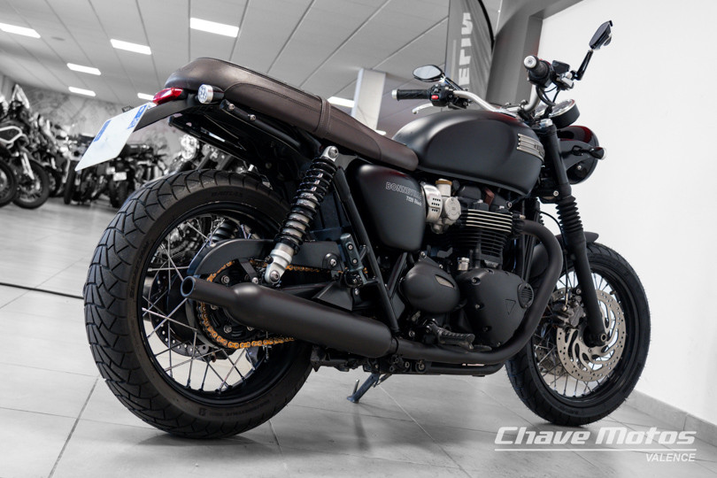 TRIUMPH - BONNEVILLE T120 BLACK - VALENCE